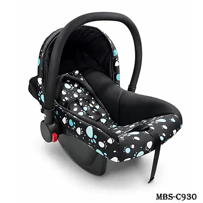 Baby Car Seat with Carry Handle – Portable Infant Car Safety Seat | Black