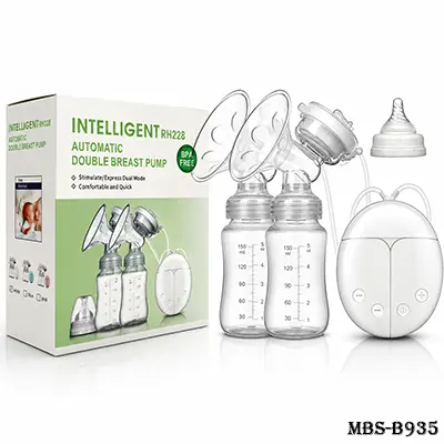 Intelligent RH228 Automatic Double Breast Pump – BPA-Free Electric Breast Milk Pump