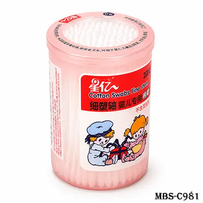 Swabs Fine Stem Cotton Buds – Soft Cotton Tips, Fine Flexible Stems for Baby Care, Personal Hygiene & Everyday Cleaning