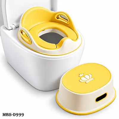Baby Potty Training Toilet – Kids Small Toilet Chair with Comfortable Sitting Seat, Removable Urine Basin for Boys & Girls, Toddler Toilet Training Potty