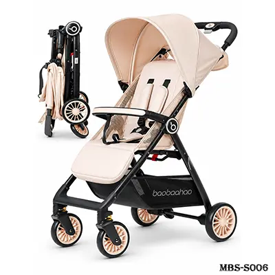 Baobaohao A2 Baby Strollers lightweight Portable hand carry Prams - Cream