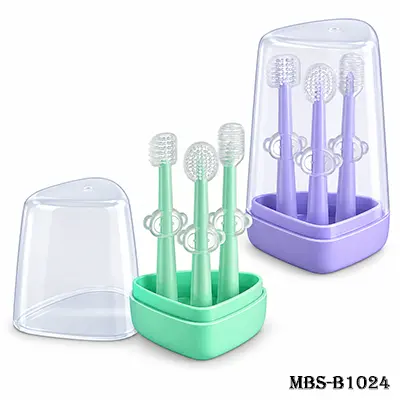Safe Silicone Baby Oral Cleaner – Soft Teething Toothbrush & Tongue Cleaner for Infants and Toddlers