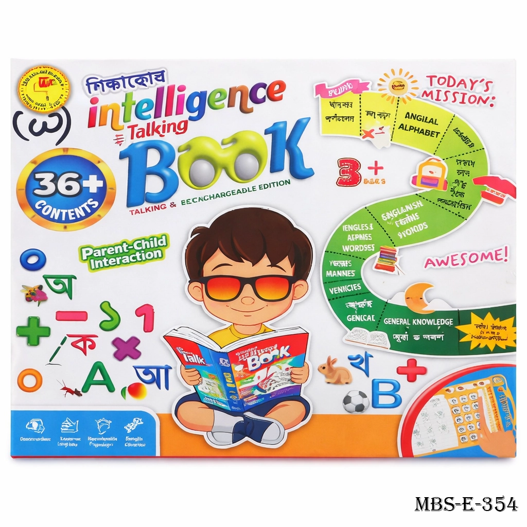 Shikkhakosh Intelligence Book – Smart Learning & Brain Development Book for Kids
