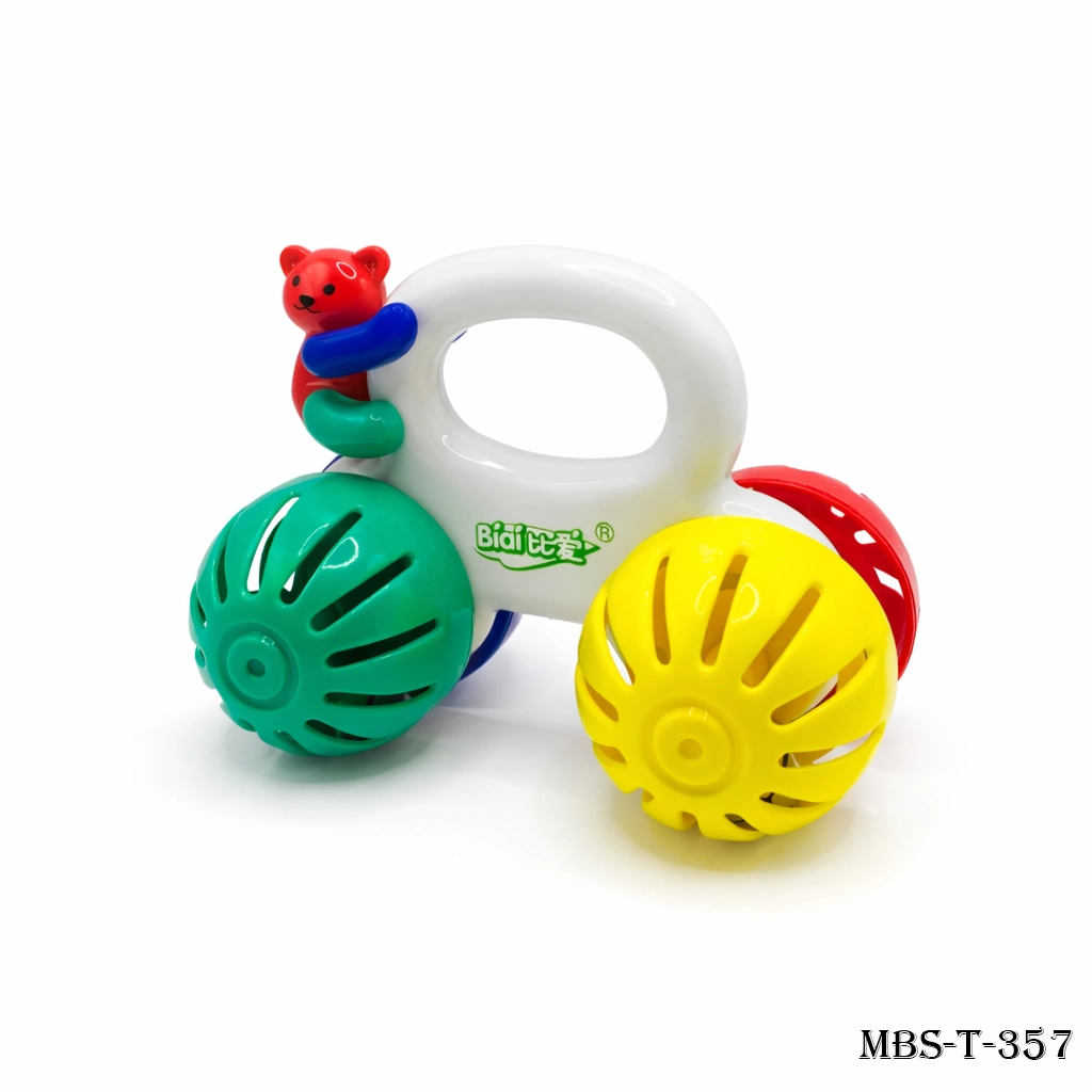 Biai Bear Rolling Baby Hand Bell – Cute Sound Toy for Babies