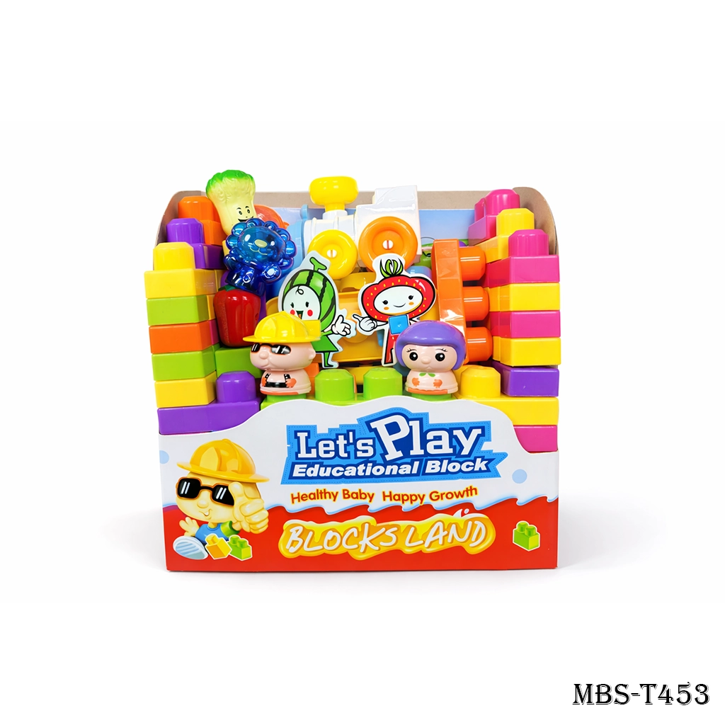Play and Learn Educational Building Blocks For Kids -- 88 Pcs