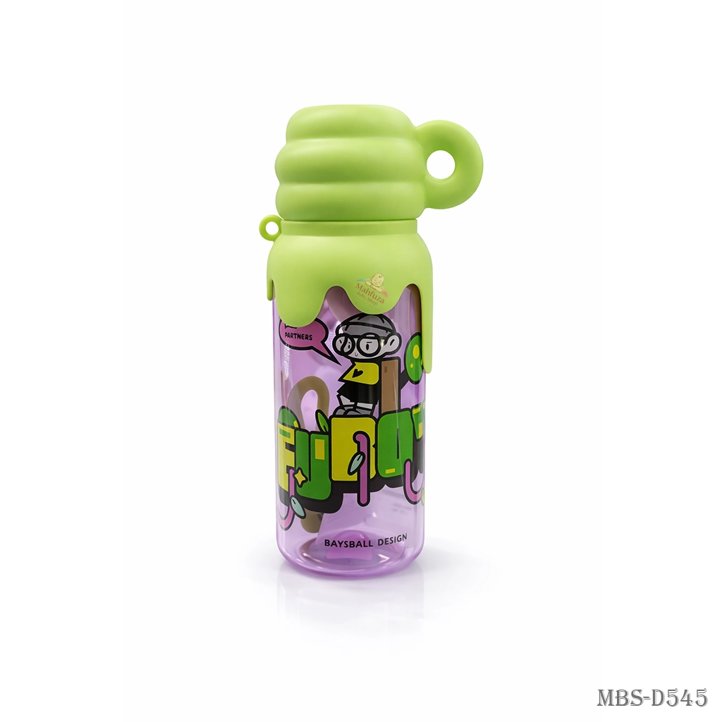 Key Boy Water Bottle Cute Thermos Cup 550ML Multicolor – Stylish & Insulated Kids Bottle