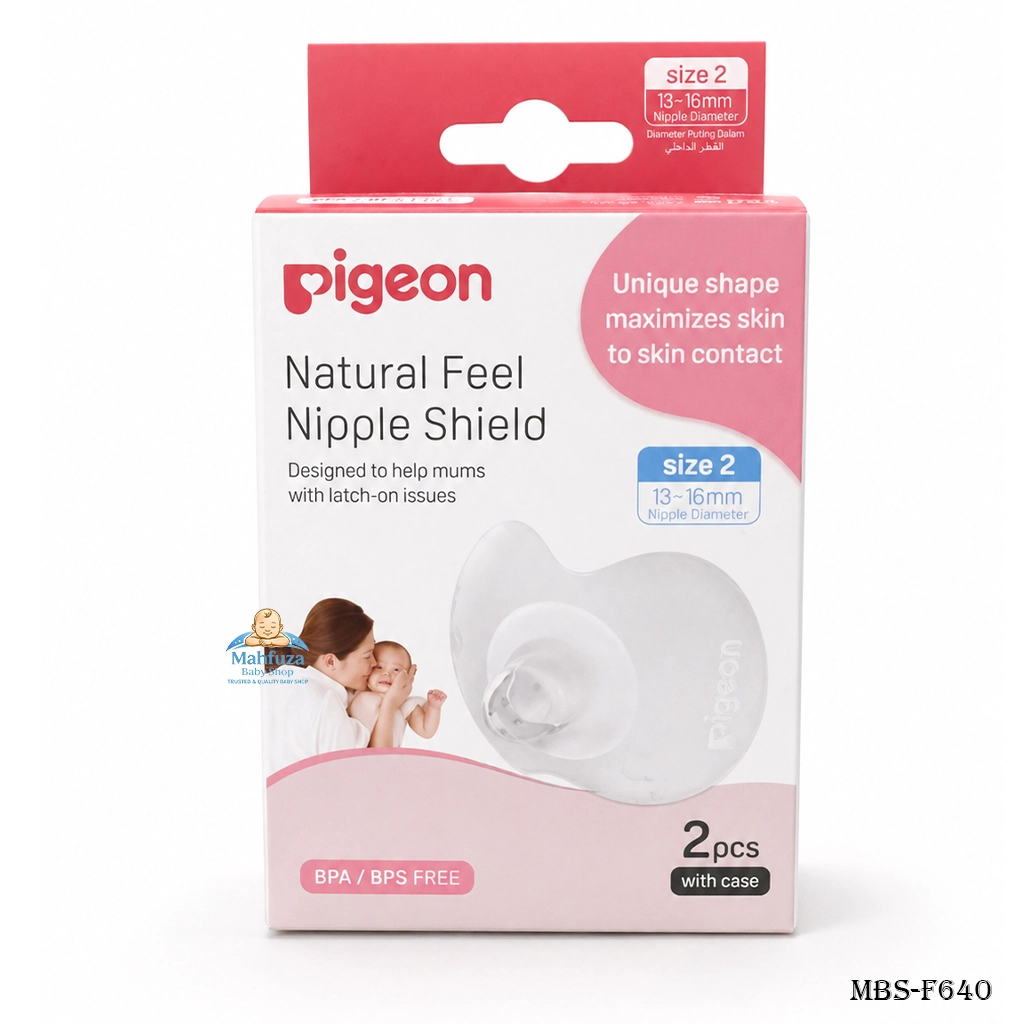 Pigeon Natural Fit Silicone Nipple Shield (13–16mm)