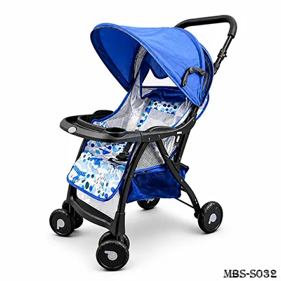 Baobaohao 722C Portable Lightweight Baby Stroller Pram – Blue