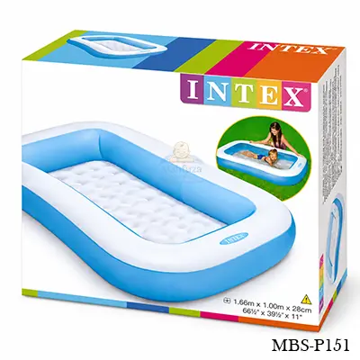 Intex Rectangular Pool 65 x 39 x 11 Inch – Spacious Family Water Fun for Kids
