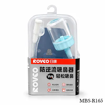 Rovco Nasal Aspirator Snuff Up Mocus Cleaner - Blue