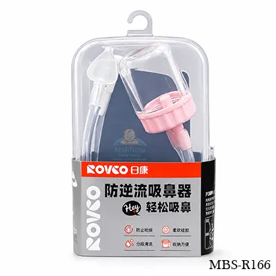 Rovco Nasal Aspirator Snuff Up Mocus Cleaner - Pink