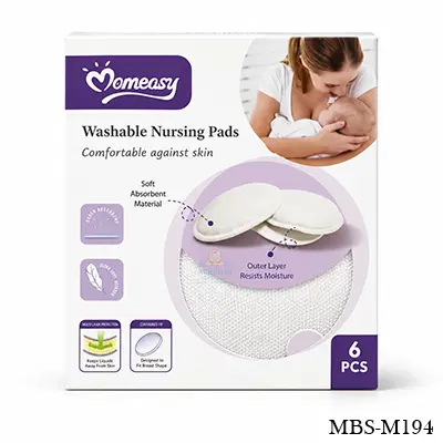 Momeasy Washable Breast Pad Nursing Pad – 6 Pcs
