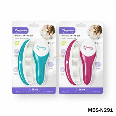 Momeasy Baby Hair Brush & Comb Set – Multicolor