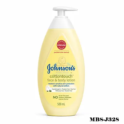 Johnson’s Cottontouch Face & Body Lotion – 500ml | Soft Like Cotton Care for Baby Skin