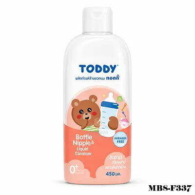 Toddy Bottle & Nipple Liquid Cleanser 450ml (Thailand)