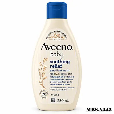 Aveeno Baby Soothing Relief Emollient Wash 250ml