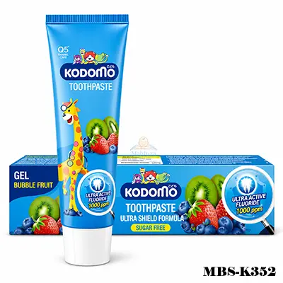 Kodomo Baby Toothpaste Bubble Fruit Gel (40gm)