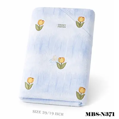 New Born Baby Ultra Soft & Comfortable Towel 39×19 - 1pc (Blue)