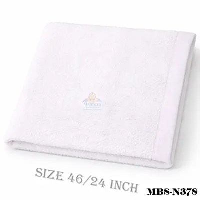 Cotton White Towels Big Size