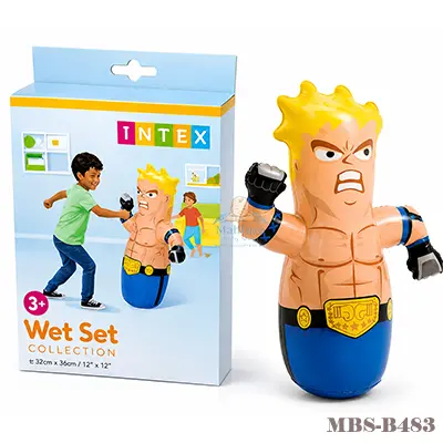 Intex Kids Punching Bag Boxing Bag – Inflatable BOP Bag Toy