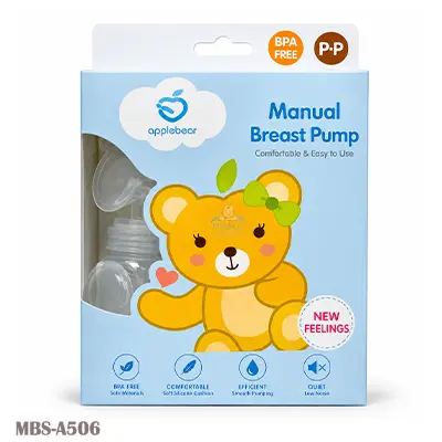 Apple Bear Manual Breast Pump With Feeding Battle AB-115