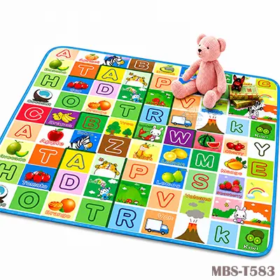 Kids Playroom Perfect Foldable Floor Playmat – Vibrant Multicolor Soft Foam Mat