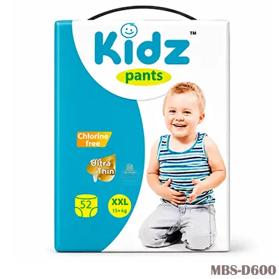 Kidz Baby Diaper Pant (XXL Size 16–24 Kg) 52 Pcs Pack – Germany