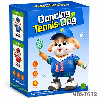 Dancing Dog Electric Toy with Music & Lights