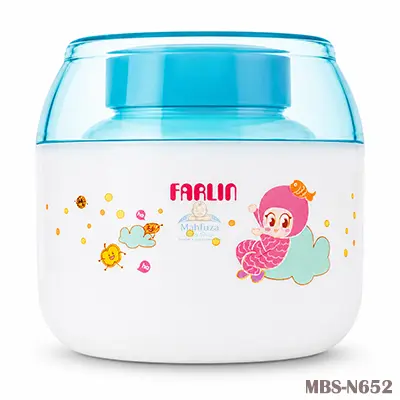 Farlin Free-Drop Powder Puff – Blue