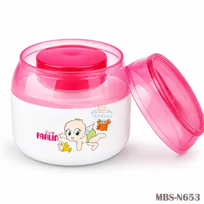 Farlin Free-Drop Powder Puff – (Pink)