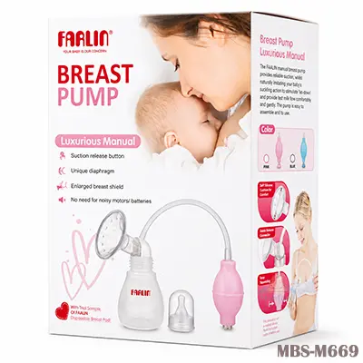 Farlin Manual Breast Pump With Feeder
