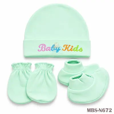 Baby Kids Cap Set for Newborn 5pcs (Past)