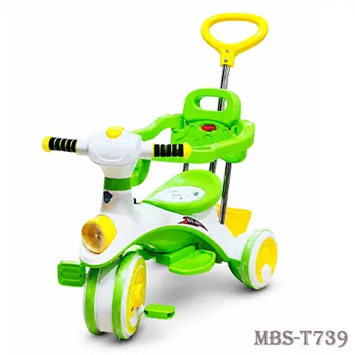 Akij Jim & Jolly Royal Rider CompleteTricycle with Music and Light - Green