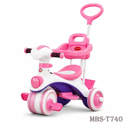 Akij Jim & Jolly Royal Rider CompleteTricycle with Music and Light - Pink