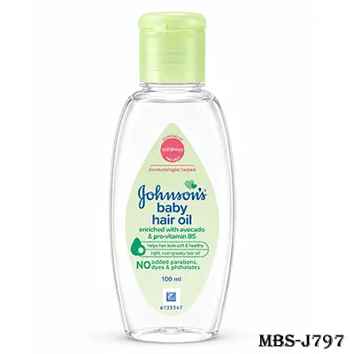 Johnson's Baby Hair Oil – Avocado & Pro Vitamin B5 (100ml) – India