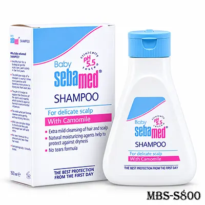 Baby Sebamed Shampoo for Delicate Scalp with Chamomile 250ml - Gentle Care for Baby's Hair