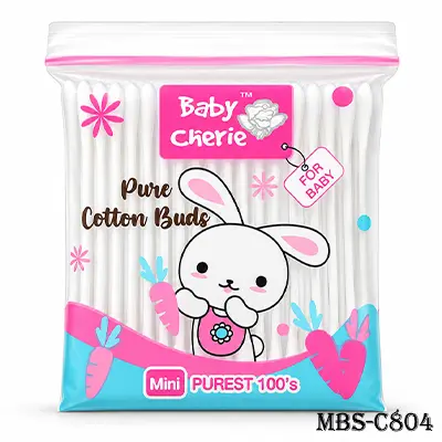 Baby Cherie Pure Cotton Buds - 100pcs