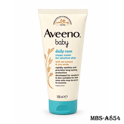 Aveeno Baby Daily Care Nappy Cream for Sensitive Skin 100ml | Oat Extract & Zinc Oxide | Fragrance-Free Diaper Rash Protection