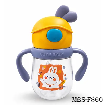 ROVCO RK-B1049 Baby Straw Cup (250ML) – BPA-Free & Leak-Proof Training Cup