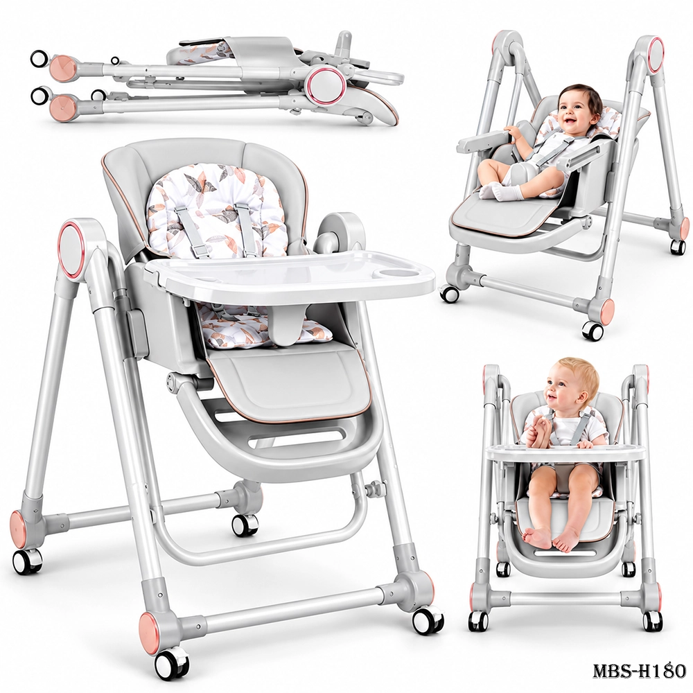 S700 Baby Feeding Multifunctional High Chair (Ash)