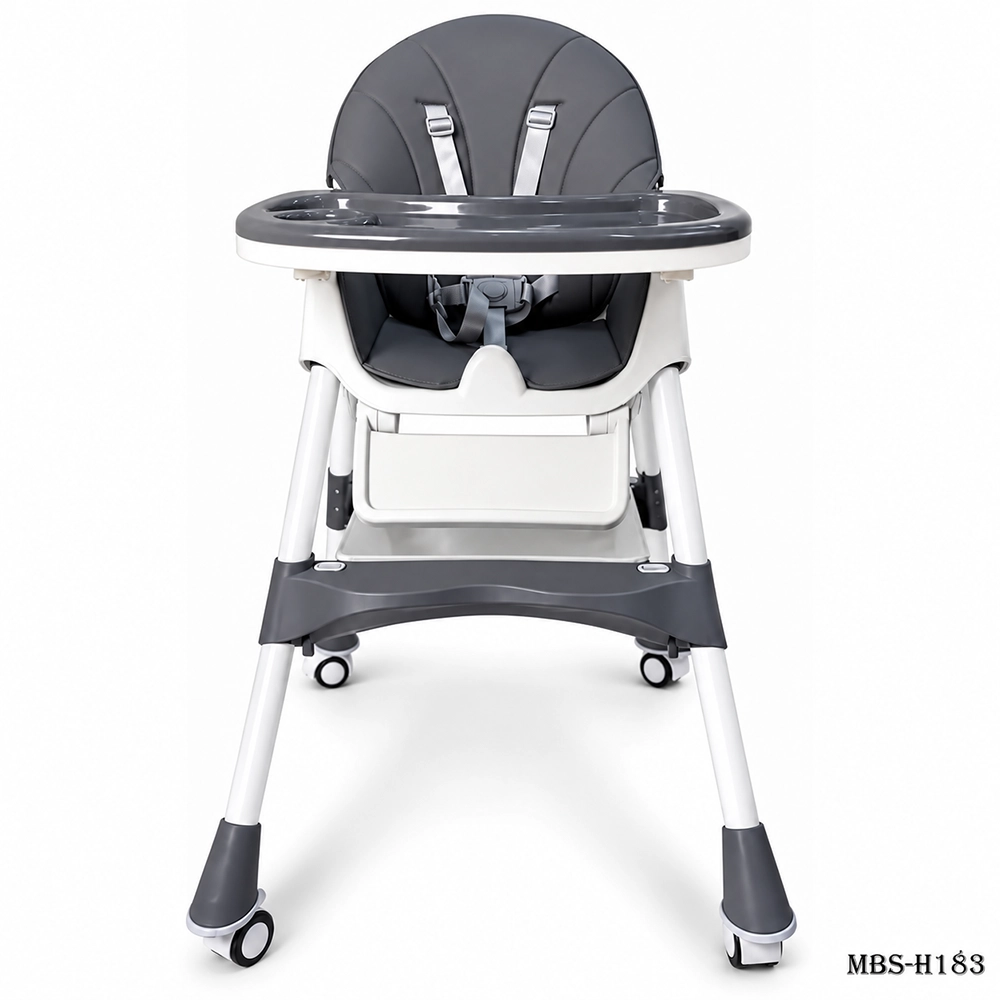 6-in-1 Multifunctional Baby Feeding Chair-8131(Grey)